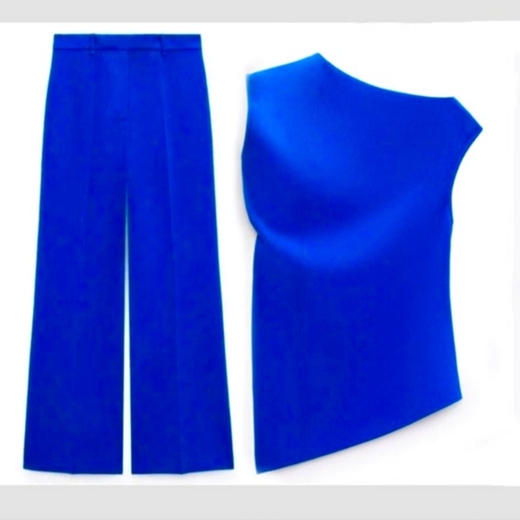 NWTs zara limited edition top + pants sz   M - Picture 4 of 6